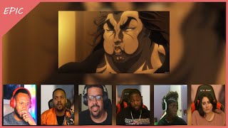 Hanma Baki Son of Ogre 2nd Season Episode 8 REACTION MASHUP l Epic Moment [upl. by Barbarese]