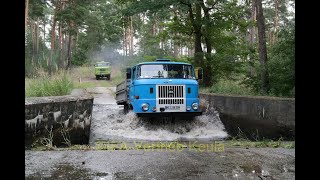 Geländefahrt im Testzentrum Horstwalde mit IFA W50 [upl. by Kcirddec]