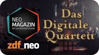 Ist FreiWild rechts  Das digitale Quartett vom NEO MAGAZIN mit Jan Böhmermann [upl. by Aklog888]