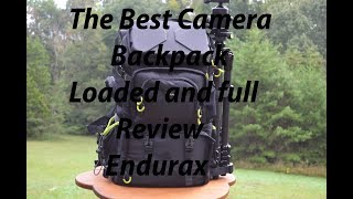 Endurax Camera Backpack Full Review [upl. by Edouard]