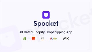 How to Start a Shopify Dropshipping Store in 5 Minutes with Spocket 2024 Guide [upl. by Simah]