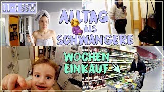 Alltag als Schwangere• XXL Food Haul• PraenaTest• In der Stadt•Maria Castielle [upl. by Ecnerrat]