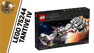 Lego Star Wars Tantive IV  Set 75244  unboxing and review [upl. by Nnitsuj113]