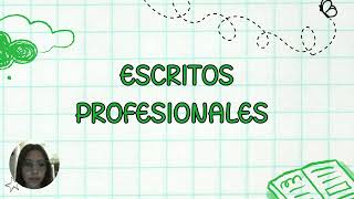 TEXTOS ESCOLARES Y ESCRITOS PROFESIONALES [upl. by Onairpic]