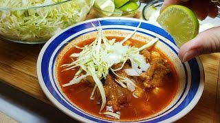 How To Make Red Pozole  Pozole Rojo Recipe [upl. by Pederson626]