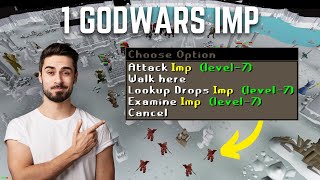 Loot From 1 Godwars Imp︱Old School Runescape [upl. by Pesvoh107]