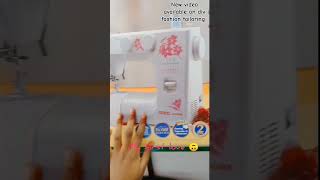 My first love 🙃🌼💞 new automatic sewing machine Japanese technology japan youtube fashion dress [upl. by Grand369]