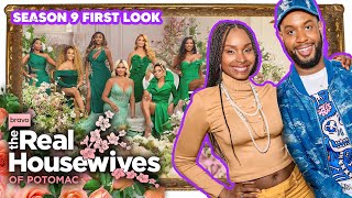 The Real Housewives of Potomac Season 9 FIRST LOOK w JTia Hart [upl. by Yrdua]