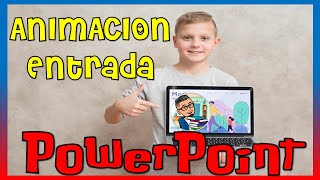 ANIMACIONES DE ENTRADA en PowerPoint [upl. by Tipton]