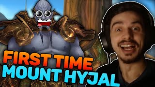 Jokerd Visits Mt Hyjal for the First Time on PTR Classic TBC [upl. by Osugi]