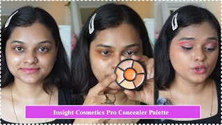 Insight Cosmetics Pro Concealer Palette unfiltered video concealer amp corrector no edits [upl. by Enovaj]