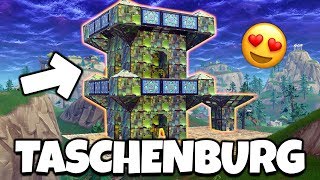 😱 DIE Neue TASCHENBURG  EINE RIESEN GROßE BURG  FORTNITE BATTLE ROYALE [upl. by Inge]