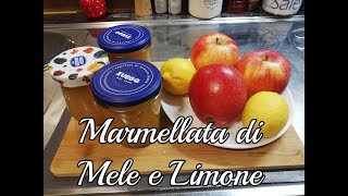 Marmellata di Mele Limone e Cannella  per una colazione da Campioni  Buonissima [upl. by Koralie627]