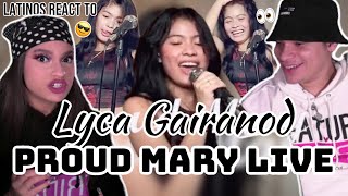 Waleska amp Efra react to Lyca Gairanod  PROUD MARY Cover [upl. by Row]