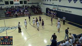 MonmouthRoseville vs Farmington Central Varsity Mens Basketball [upl. by Arrec]