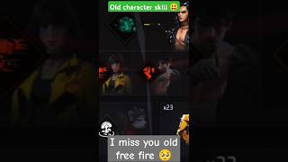 Old character skill shortsviral shorts shortsfeed freefire [upl. by Compte]