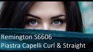 Remington S6606 Piastra Capelli Curl amp Straight [upl. by Eniowtna]