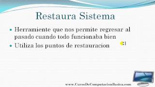 Restaurar Sistema Windows 7 [upl. by Meyers]