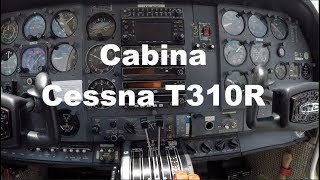 Cessna 310 dentro de la cabina parte 2 [upl. by Beaver618]