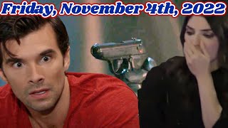 General Hospital Spoilers  Friday November 4th 2022  GH 24h [upl. by Merrilee]