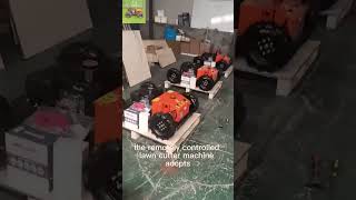 Buy Where to buy Vigorun VTLM800 radio controlled trackmounted lawn cutter online on Alibaba [upl. by Yrreb]