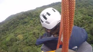 800meter zipline at Selvatura Park Costa Rica [upl. by Chauncey537]