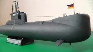 A Building Review the 1144 Scale Revell UBoot Type 206a Submarine [upl. by Addis60]