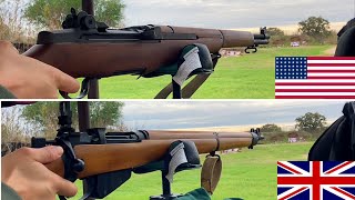 Pt2 M1 Garand vs Lee Enfield No 4 Mk II Long Range 650 Yards [upl. by Nnaik]