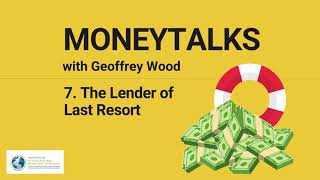 MONEYTALKS Episode 7  Central Bank as The Lender of Last Resort [upl. by Menon]