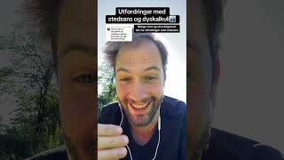 Utfordringer med stedsans og Dyskalkuli [upl. by Aerdnaid65]