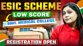 Govt Medical College Admission at Low Score  ESIC IP Quota Colleges Seats Cut OFF [upl. by Anileh561]