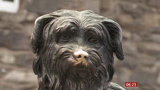 Greyfriars Bobby remembered 150 years after his death Scotland  BBC News  16th January 2022 [upl. by Elleiad]