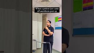 Physiotherapists when they have to get their patients to move ft Dr Sayyeda in Knya scrubs [upl. by Selig]