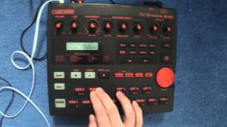 Making Beats on the Boss DR202 Drum Machine [upl. by Netty]