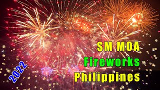 Fireworks Display and Show in SM MOA 2022 Full Video [upl. by Fairleigh]