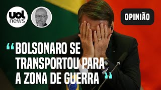 Guerra na UcrÃ¢nia Bolsonaro na RÃºssia era pessoa errada na hora mais indevida diz Josias de Souza [upl. by Enyal]