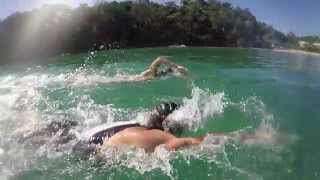 Noosa Tri Swim Course Preview presented by GoPro [upl. by Etep282]