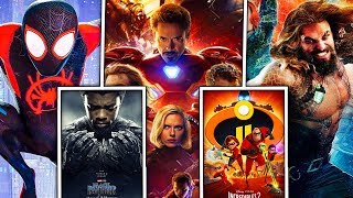 All 12 Superhero Movies in 2018 RANKED [upl. by Fahland780]