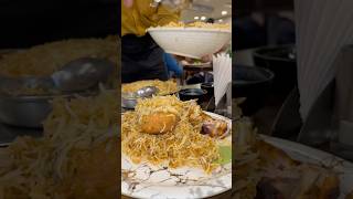 Paradise biryani fish and chicken FoodiePaapa viralfoodie youtubefoodvideo foodie biryani [upl. by Akienom]