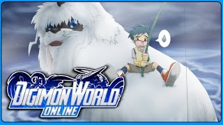 Digimon World Online Create Account and 1st Gameplay [upl. by Anaili691]