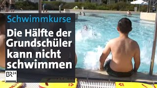 Volle Wartelisten bei KinderSchwimmkursen I BR24 [upl. by Gisela]