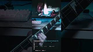 Cyberpunk 2077 Been Good To Know Ya Guitar Cover  TABS [upl. by Meer]