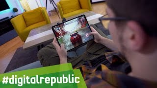 Ein Tag mit dem iPad Pro – Review mit Die KREW  mobilcomdebitel [upl. by Cirenoj]