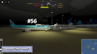 Gameplay 56  Roblox Pilot training flight simulator [upl. by Enaht]