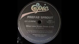 Prefab Sprout When Love Breaks Down Lyrics [upl. by Ronym]