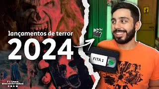 FILMES DE TERROR QUE VÃO SER LANÇADOS EM 2024  📼 FITA 1 ASSOMBRAÇÕES BRUXAS E JOGOS SINISTROS [upl. by Eenaffit]