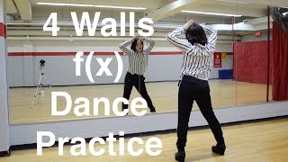 4 Walls  fx Dance Practice with Music [upl. by Blondy]