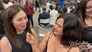 Interview with Romy Park at Michele and Sean Kanan’s book signing event [upl. by Lauralee]