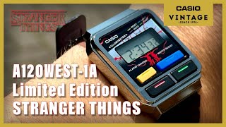 Unboxing The Casio Stranger Things A120WEST1A [upl. by Kori]