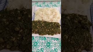 How To Make Dal Palak  Palak Dal Recipe  white rice food whiterice cooking [upl. by Audre]